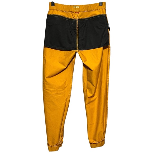 Stoic Active Stretch Jogger Pants Saffron Casual Tech-Leisure Performance Wear 4 - Picture 4 of 10